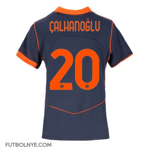 Camiseta Inter Milan Hakan Calhanoglu #20 Tercera Equipación para mujer 2025-26 manga corta